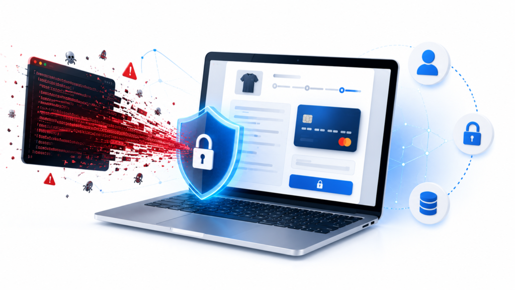ChatGPT Image Aug 10, 2026, 04_38_15 PM Robo de datos de pago mediante malware en una tienda online
