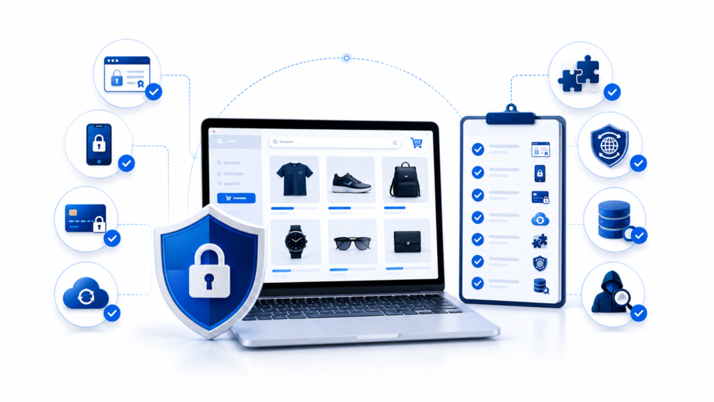 ChatGPT Image Aug 10, 2026, 04_41_09 PM Checklist de seguridad para una tienda online