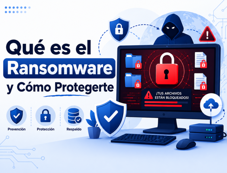 Qué es el ransomware y cómo protegerte - guía 2026
