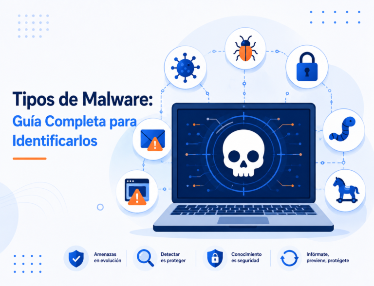 Tipos de malware: guía completa 2026