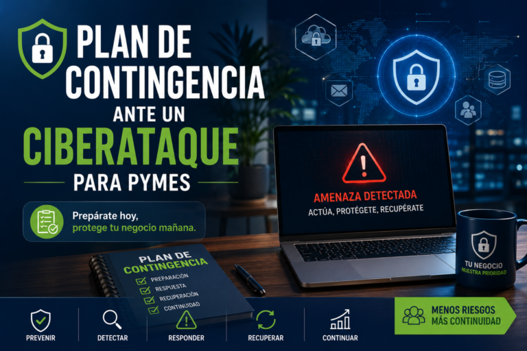 Plan de contingencia ante un ciberataque para pymes